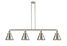 Innovation Lighting 214-SN-M13-SN-LED - Appalachian - 4 Light - 52 inch - Brushed Satin Nickel - Stem Hung - Adjustable Island Light