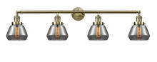 Innovation Lighting 215-AB-G173-LED - Fulton - 4 Light - 43 inch - Antique Brass - Adjustable Bath Vanity Light