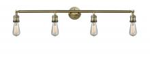 Innovations Lighting 215-AB-LED - Bare Bulb - 4 Light - 42 inch - Antique Brass - Bath Vanity Light