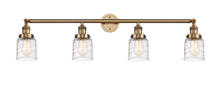 Innovation Lighting 215-BB-G513-LED - Bell - 4 Light - 42 inch - Brushed Brass - Adjustable Bath Vanity Light
