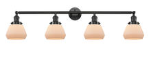 Innovation Lighting 215-OB-G171 - Fulton - 4 Light - 43 inch - Oil Rubbed Bronze - Adjustable Bath Vanity Light