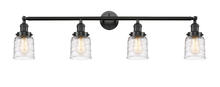 Innovation Lighting 215-OB-G513-LED - Bell - 4 Light - 42 inch - Oil Rubbed Bronze - Adjustable Bath Vanity Light