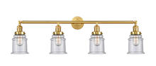 Innovations Lighting 215-SG-G184 - Canton - 4 Light - 42 inch - Satin Gold - Bath Vanity Light
