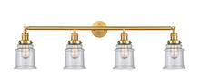 Innovation Lighting 215-SG-G184-LED - Canton - 4 Light - 42 inch - Satin Gold - Adjustable Bath Vanity Light
