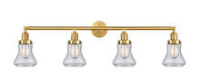 Innovations Lighting 215-SG-G194-LED - Bellmont - 4 Light - 42 inch - Satin Gold - Bath Vanity Light