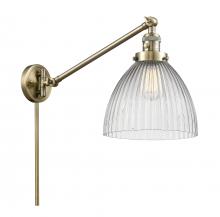 Innovation Lighting 237-AB-G222 - Seneca Falls - 1 Light - 10 inch - Antique Brass -Adjustable Swing Arm