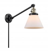 Innovation Lighting 237-BAB-G41 - Cone - 1 Light - 8 inch - Black Antique Brass -Adjustable Swing Arm