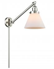 Innovations Lighting 237-SN-G41 - Cone - 1 Light - 8 inch - Brushed Satin Nickel - Swing Arm