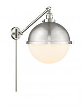 Innovation Lighting 237-SN-HFS-121-SN - Hampden - 1 Light - 13 inch - Brushed Satin Nickel -Adjustable Swing Arm