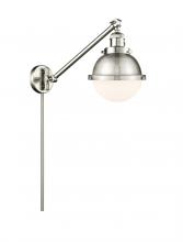 Innovation Lighting 237-SN-HFS-61-SN - Hampden - 1 Light - 7 inch - Brushed Satin Nickel -Adjustable Swing Arm