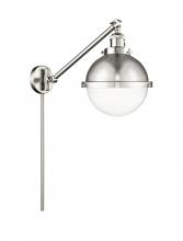 Innovation Lighting 237-SN-HFS-82-SN - Hampden - 1 Light - 9 inch - Brushed Satin Nickel -Adjustable Swing Arm