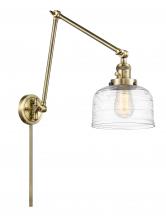 Innovation Lighting 238-AB-G713 - Bell - 1 Light - 8 inch - Antique Brass -Adjustable Swing Arm