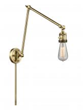 Innovations Lighting 238-AB-LED - Bare Bulb - 1 Light - 5 inch - Antique Brass - Swing Arm