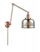 Innovations Lighting 238-AC-G78 - Bell - 1 Light - 8 inch - Antique Copper - Swing Arm