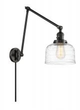 Innovation Lighting 238-BK-G713-LED - Bell - 1 Light - 8 inch - Matte Black -Adjustable Swing Arm