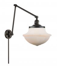 Innovation Lighting 238-OB-G541 - Oxford - 1 Light - 12 inch - Oil Rubbed Bronze -Adjustable Swing Arm