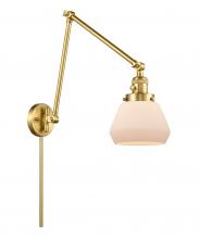 Innovations Lighting 238-SG-G171 - Fulton - 1 Light - 8 inch - Satin Gold - Swing Arm