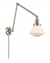 Innovation Lighting 238-SN-G321 - Olean - 1 Light - 9 inch - Brushed Satin Nickel -Adjustable Swing Arm