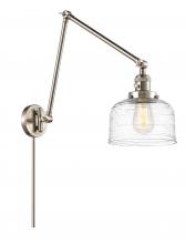 Innovation Lighting 238-SN-G713-LED - Bell - 1 Light - 8 inch - Brushed Satin Nickel -Adjustable Swing Arm