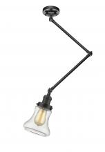 Innovation Lighting 238C-OB-G182-LED - Canton - 1 Light - 14 inch - Oil Rubbed Bronze - Flush Mount