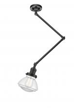 Innovation Lighting 238C-OB-G322-LED - Olean - 1 Light - 15 inch - Oil Rubbed Bronze - Flush Mount