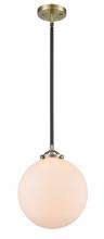 Innovation Lighting 284-1S-BAB-G201-10-LED - Beacon - 1 Light - 10 inch - Black Antique Brass - Cord hung - Mini Pendant