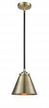 Innovation Lighting 284-1S-BAB-M13-AB-LED - Appalachian - 1 Light - 8 inch - Black Antique Brass - Cord hung - Mini Pendant