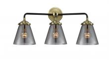 Innovation Lighting 284-3W-BAB-G63-LED - Cone - 3 Light - 24 inch - Black Antique Brass - Bath Vanity Light