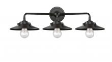 Innovation Lighting 284-3W-OB-M5-OB - Railroad - 3 Light - 26 inch - Oil Rubbed Bronze - Bath Vanity Light