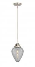 Innovation Lighting 288-1S-SN-G165-LED - Geneseo - 1 Light - 7 inch - Brushed Satin Nickel - Cord hung - Mini Pendant