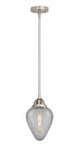 Innovations Lighting 288-1S-SN-G165-LED - Geneseo - 1 Light - 7 inch - Brushed Satin Nickel - Cord hung - Mini Pendant