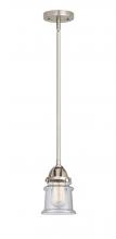 Innovation Lighting 288-1S-SN-G184S-LED - Canton - 1 Light - 5 inch - Brushed Satin Nickel - Cord hung - Mini Pendant