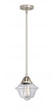 Innovation Lighting 288-1S-SN-G532-LED - Oxford - 1 Light - 8 inch - Brushed Satin Nickel - Cord hung - Mini Pendant