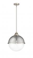 Innovation Lighting 288-1S-SN-HFS-122-SN-LED - Hampden - 1 Light - 13 inch - Brushed Satin Nickel - Cord hung - Pendant
