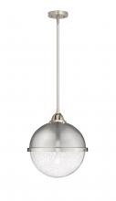 Innovation Lighting 288-1S-SN-HFS-124-SN - Hampden - 1 Light - 13 inch - Brushed Satin Nickel - Cord hung - Pendant
