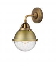 Innovation Lighting 288-1W-BB-HFS-64-BB-LED - Hampden - 1 Light - 7 inch - Brushed Brass - Sconce