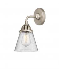 Innovation Lighting 288-1W-SN-G64-LED - Cone - 1 Light - 6 inch - Brushed Satin Nickel - Sconce