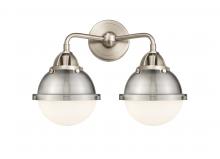 Innovation Lighting 288-2W-SN-HFS-61-SN-LED - Hampden - 2 Light - 15 inch - Brushed Satin Nickel - Bath Vanity Light