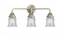 Innovation Lighting 288-3W-SN-G184S-LED - Canton - 3 Light - 23 inch - Brushed Satin Nickel - Bath Vanity Light