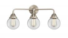 Innovations Lighting 288-3W-SN-G202-6-LED - Beacon - 3 Light - 24 inch - Brushed Satin Nickel - Bath Vanity Light