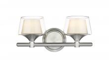 Innovation Lighting 311-2W-SN-CLW-LED - Laguna - 2 Light - 15 inch - Satin Nickel - Bath Vanity Light