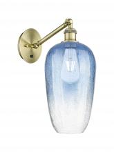 Innovation Lighting 317-1W-AB-G484-7SB - Brookhaven Flute - 1 Light - 7 inch - Antique Brass - Sconce