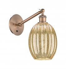 Innovation Lighting 317-1W-AC-G459-6ME - Preston Bulb - 1 Light - 6 inch - Antique Copper - Sconce