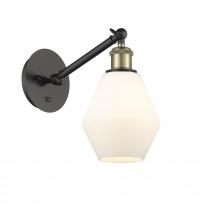 Innovation Lighting 317-1W-BAB-G651-6-LED - Cindyrella - 1 Light - 6 inch - Black Antique Brass - Adjustable Sconce