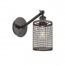 Innovation Lighting 317-1W-OB-M18-OB - Nestbrook - 1 Light - 5 inch - Oil Rubbed Bronze - Adjustable Sconce