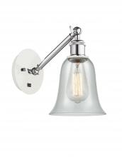 Innovations Lighting 317-1W-WPC-G2812-LED - Hanover - 1 Light - 6 inch - White Polished Chrome - Sconce