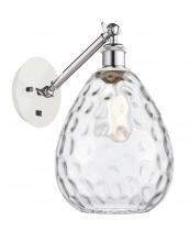 Innovation Lighting 317-1W-WPC-G372 - Waverly - 1 Light - 8 inch - White Polished Chrome - Adjustable Sconce