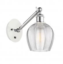 Innovations Lighting 317-1W-WPC-G462-6-LED - Norfolk - 1 Light - 6 inch - White Polished Chrome - Sconce