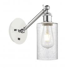 Innovations Lighting 317-1W-WPC-G804 - Clymer - 1 Light - 4 inch - White Polished Chrome - Sconce