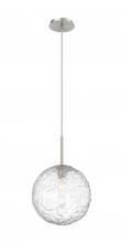 Innovation Lighting 321-1P-SN-G320-12CL-SN - Barrington - 1 Light - 12 inch - Brushed Satin Nickel - Cord hung - Mini Pendant